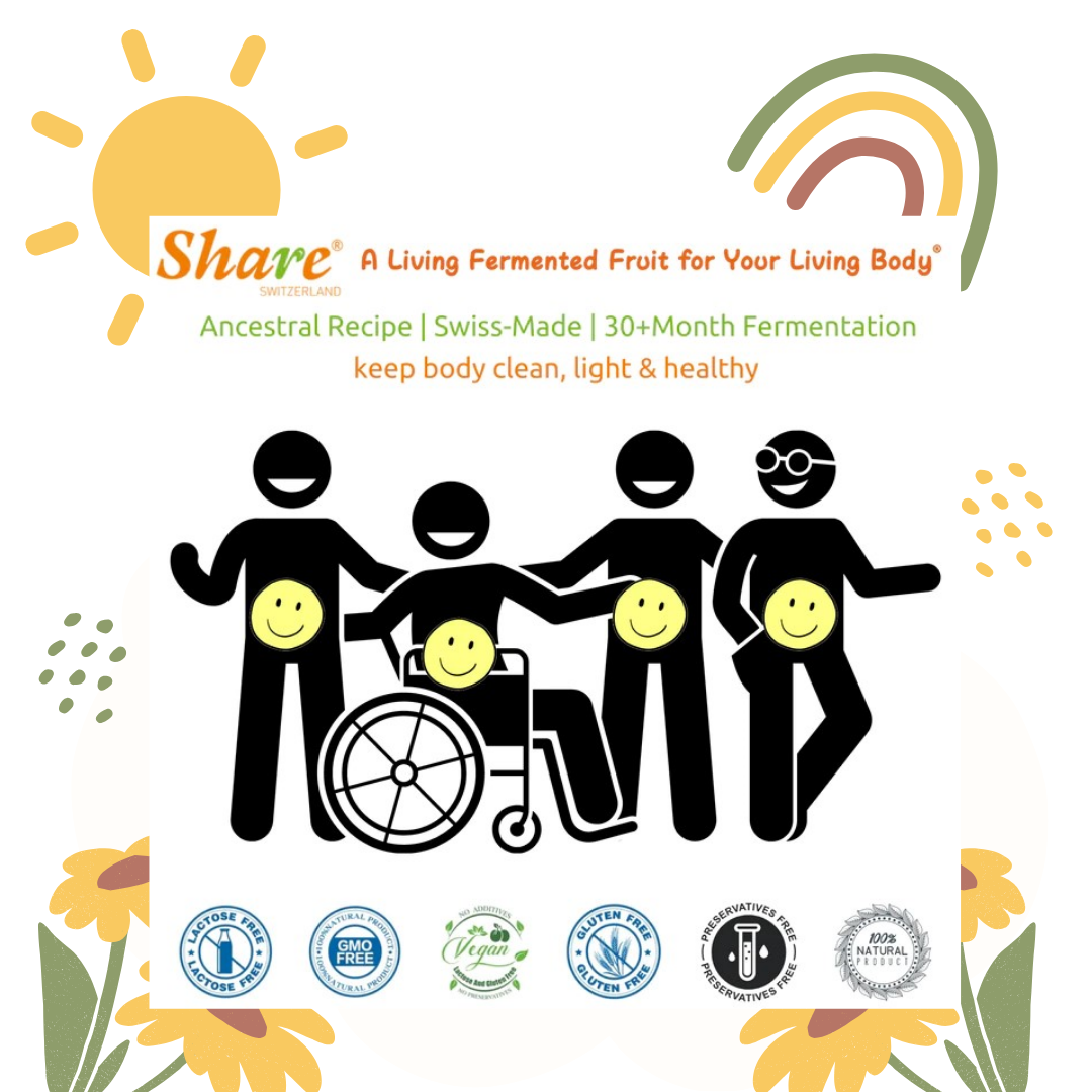 (30-day Plan) Share Original® Fermented Plum/Japanese Apricot (1.1lb bag): 30+month naturally fermented, effective natural alternative to lab-made laxatives/probiotics, vegan/non-GMO, individually wrapped packet easy for travel (Swiss-made, free shipping)